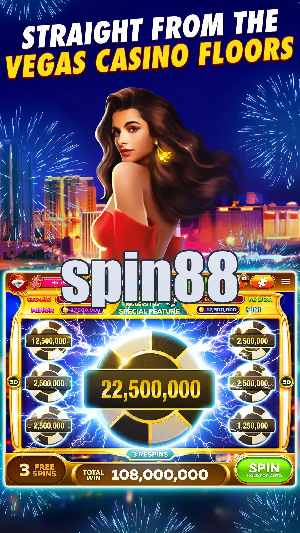spin88 Tangkapan Layar - APK Resmi